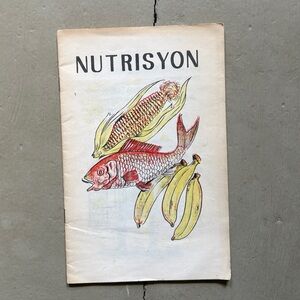 Vintage Nutrisyon Haiti Haitian Nutrition Booklet Childrens Health Sante School
